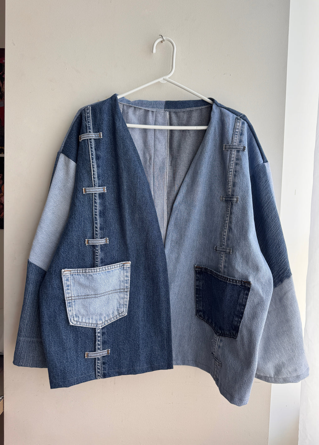 Upcycled Denim Jacket (S-2XL)