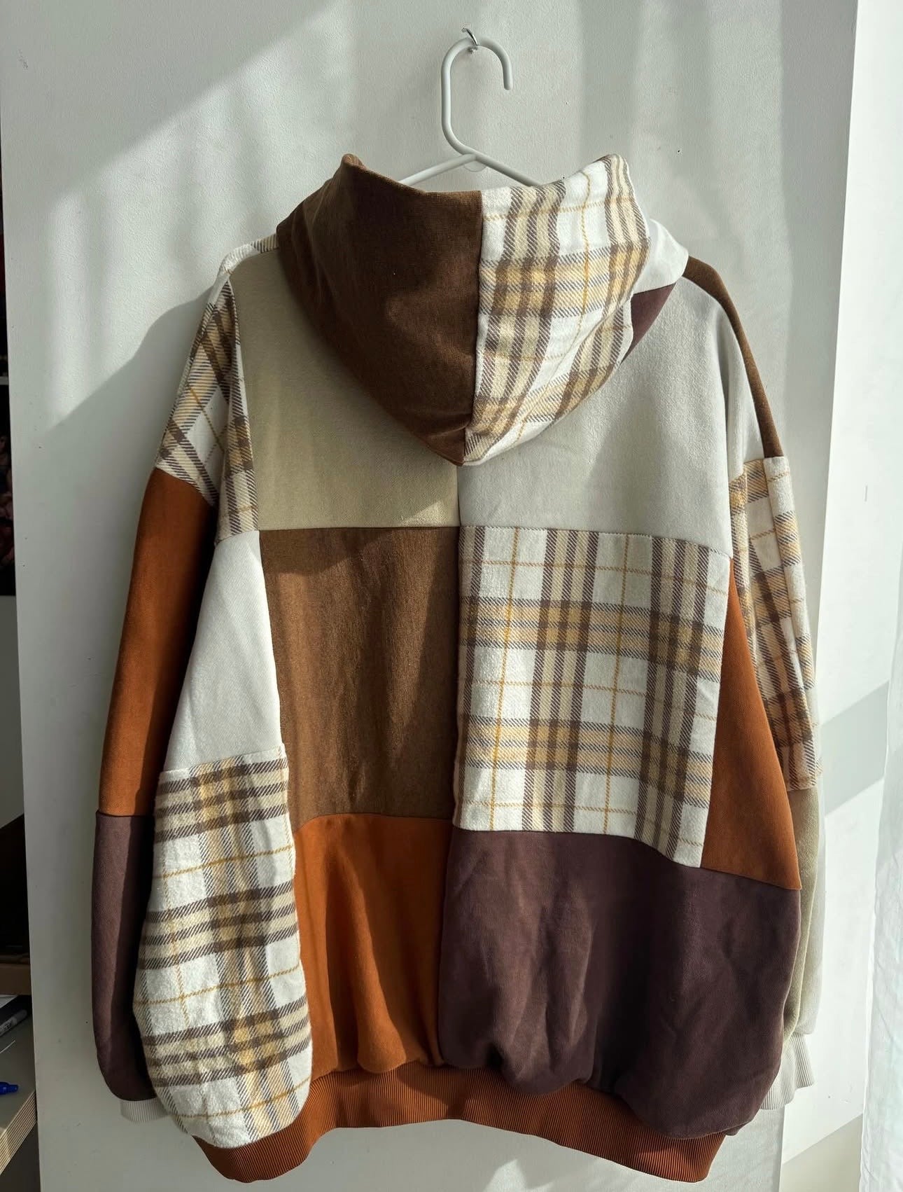 Upcycled Patchwork Hoodie (S-3XL)