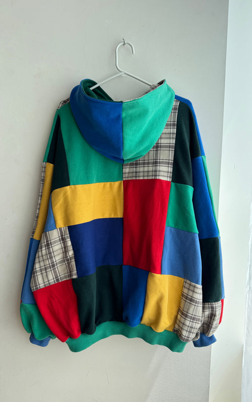 Fruit Basket Patchwork Hoodie