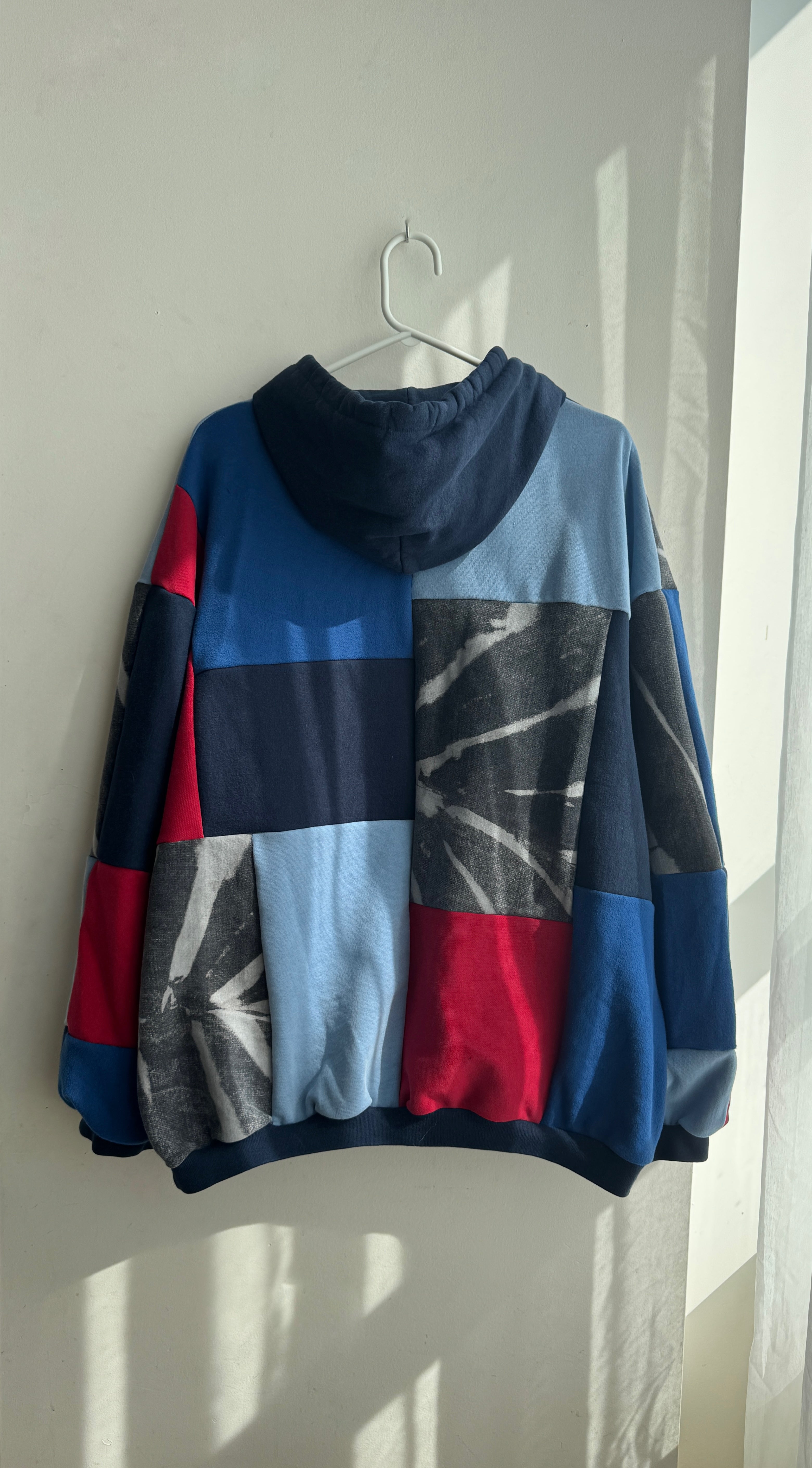 Friendly Neighborhood Patchwork Hoodie