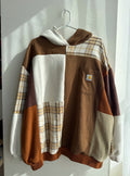 Upcycled Patchwork Hoodie (S-3XL)
