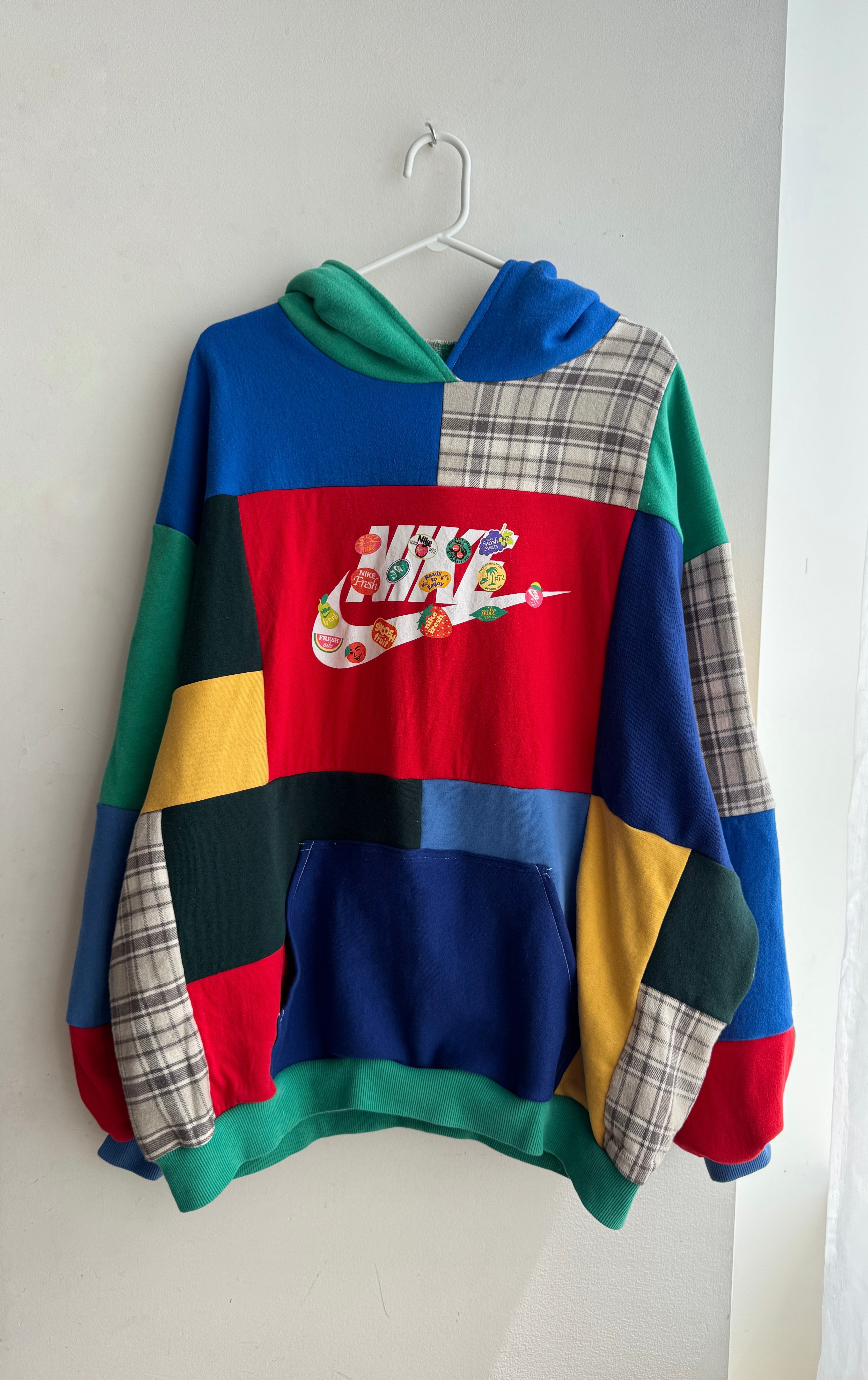 Fruit Basket Patchwork Hoodie