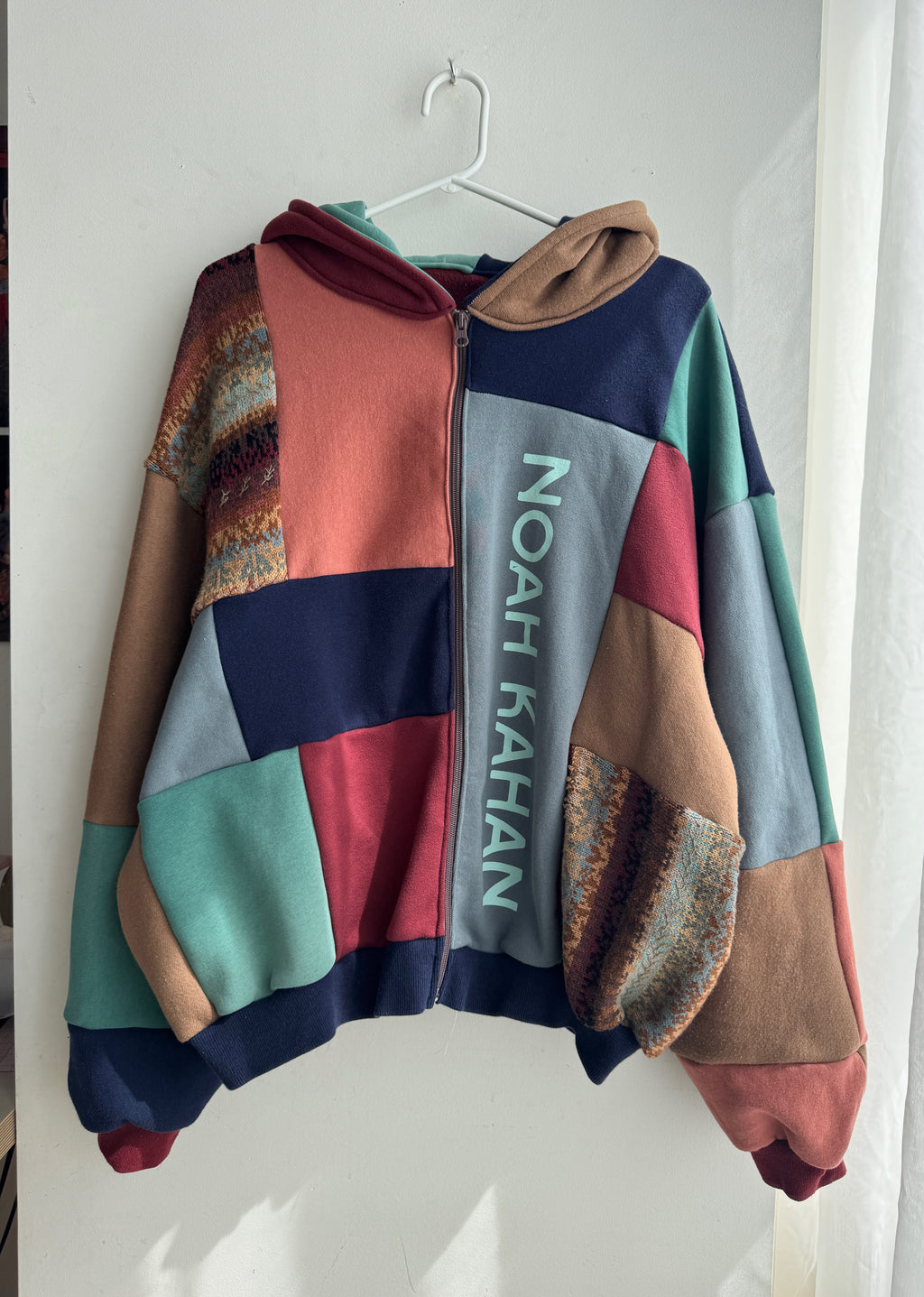 Noah Kahan Upcycled Zip Up Hoodie (XS-XL)